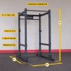 Body-Solid Pro ClubLine SPR1000BACK Power Rack with Rear Extension