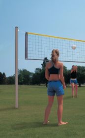Bison Outdoor Aluminum Recreational Volleyball System