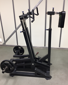 Used Commercial Plate Loaded Standing Iso Row