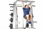 Tuff Stuff Model CSM-600 Smith Machine / Half Cage Combo