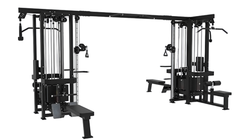 Vortex Strength 8 Station Commercial Cable Crossover 4 Weight Stacks VCCM8100B
