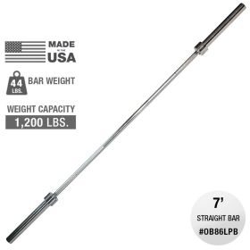 Body-Solid Tools OB86LPB 2" Olympic Rebel Bar