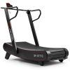 Sunny Smart Ultra Manual Curved Treadmill With 8 Levels Magnetic Resistance