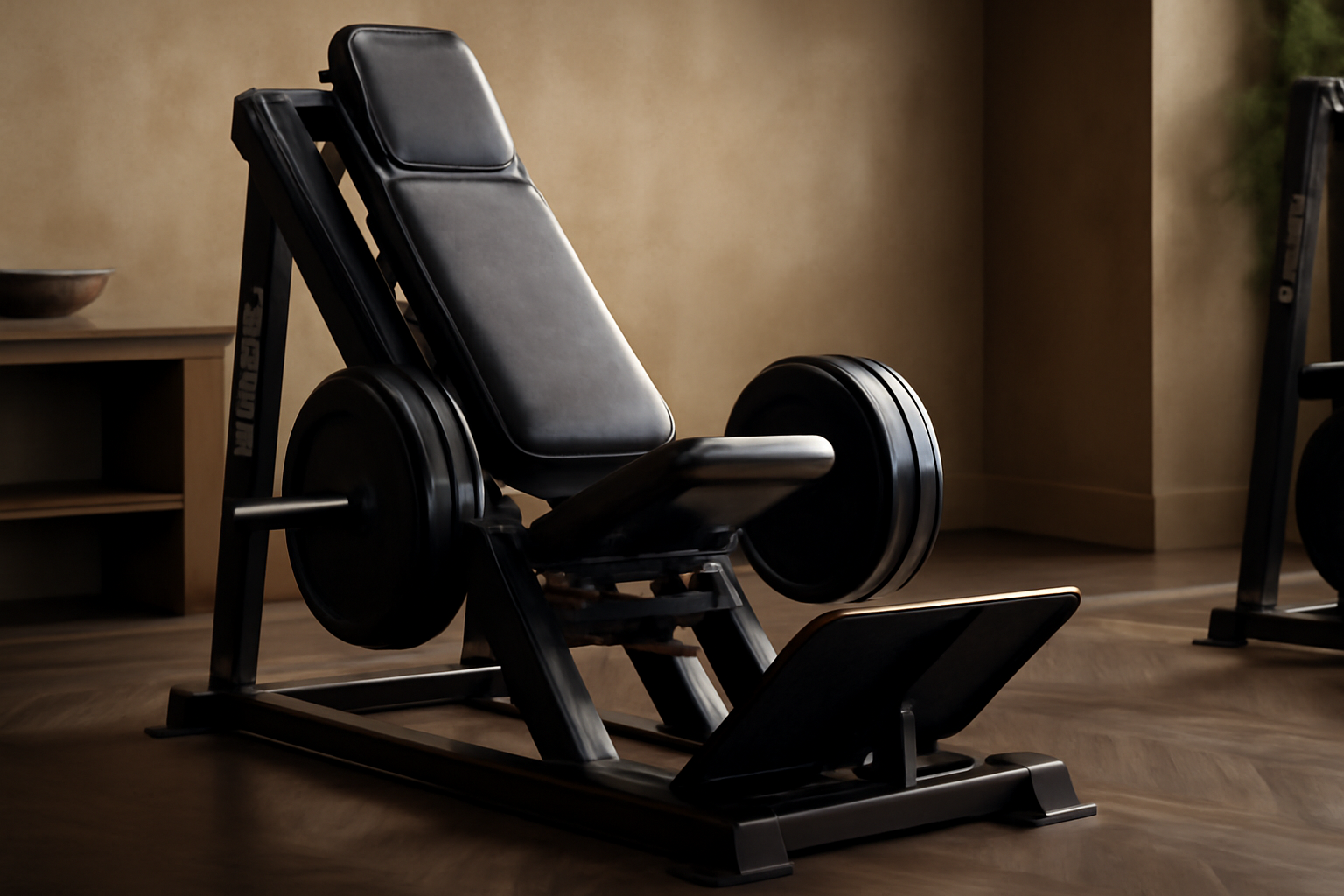 commercial hack squat machine