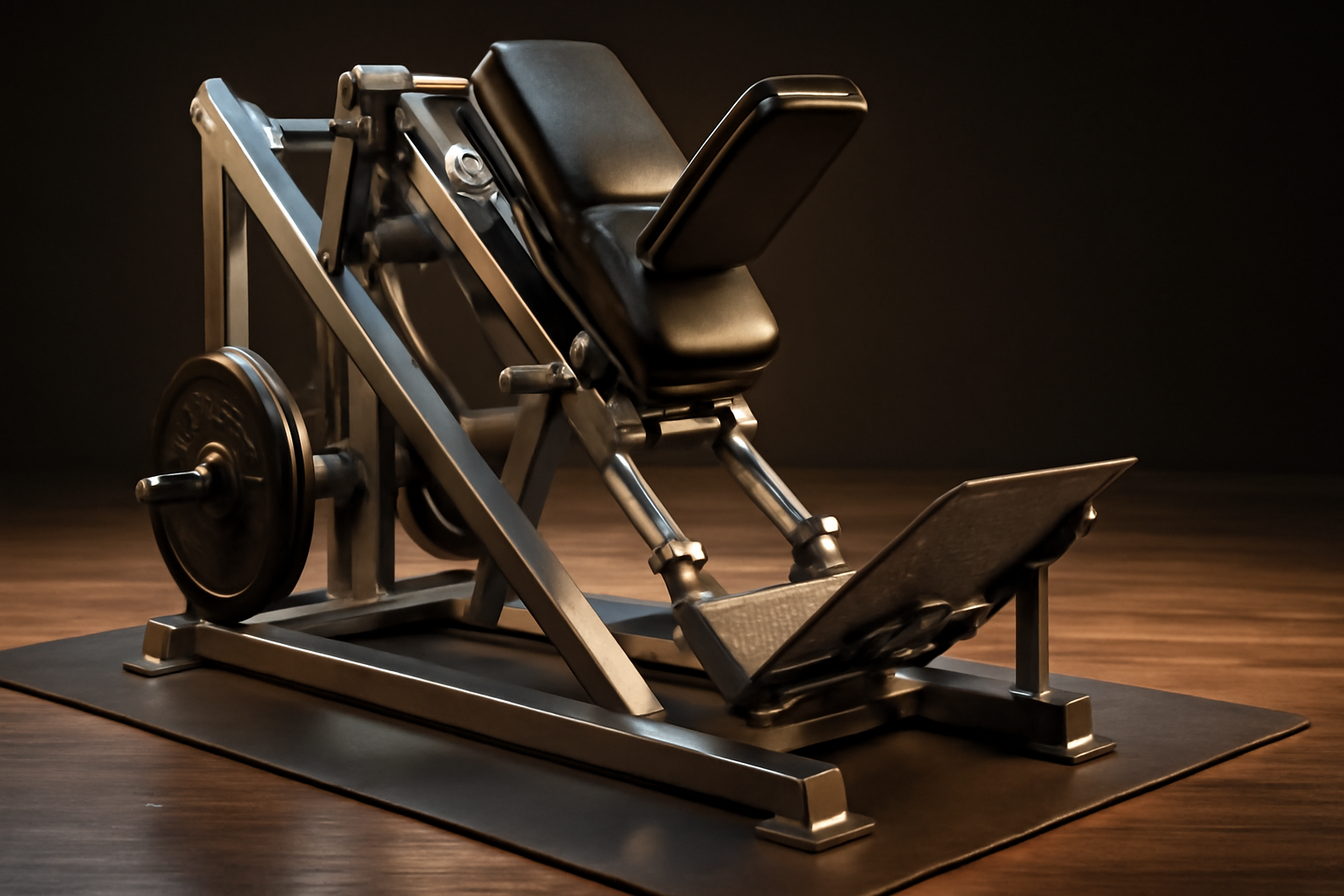 commercial hack squat machine
