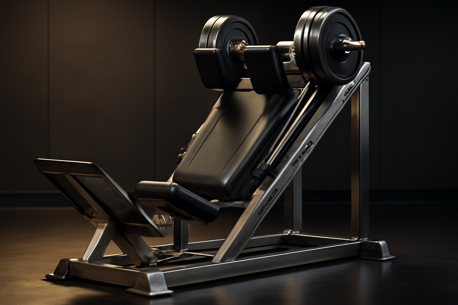 commercial hack squat machine