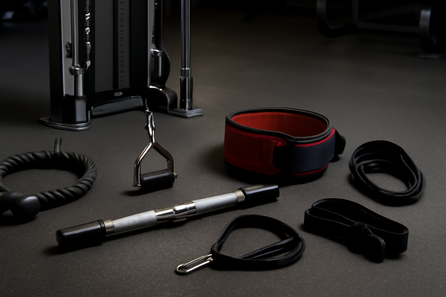 Standing cable exercise Standing cable exercise