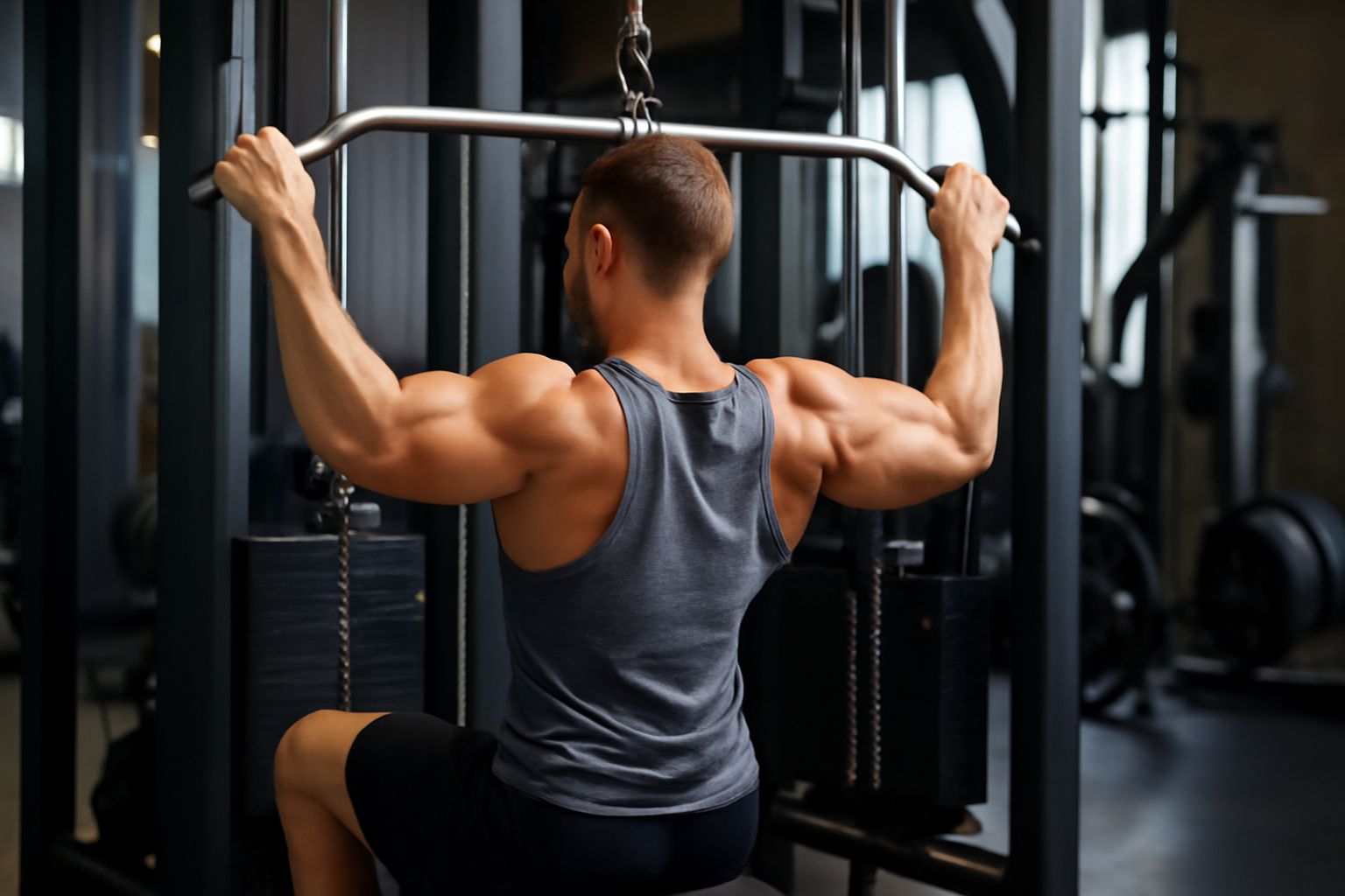 Wide grip lat pulldown Wide grip lat pulldown