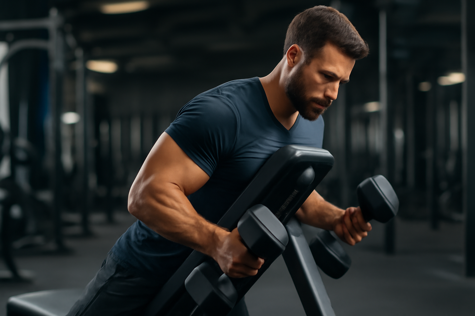 Chest supported row Chest supported row