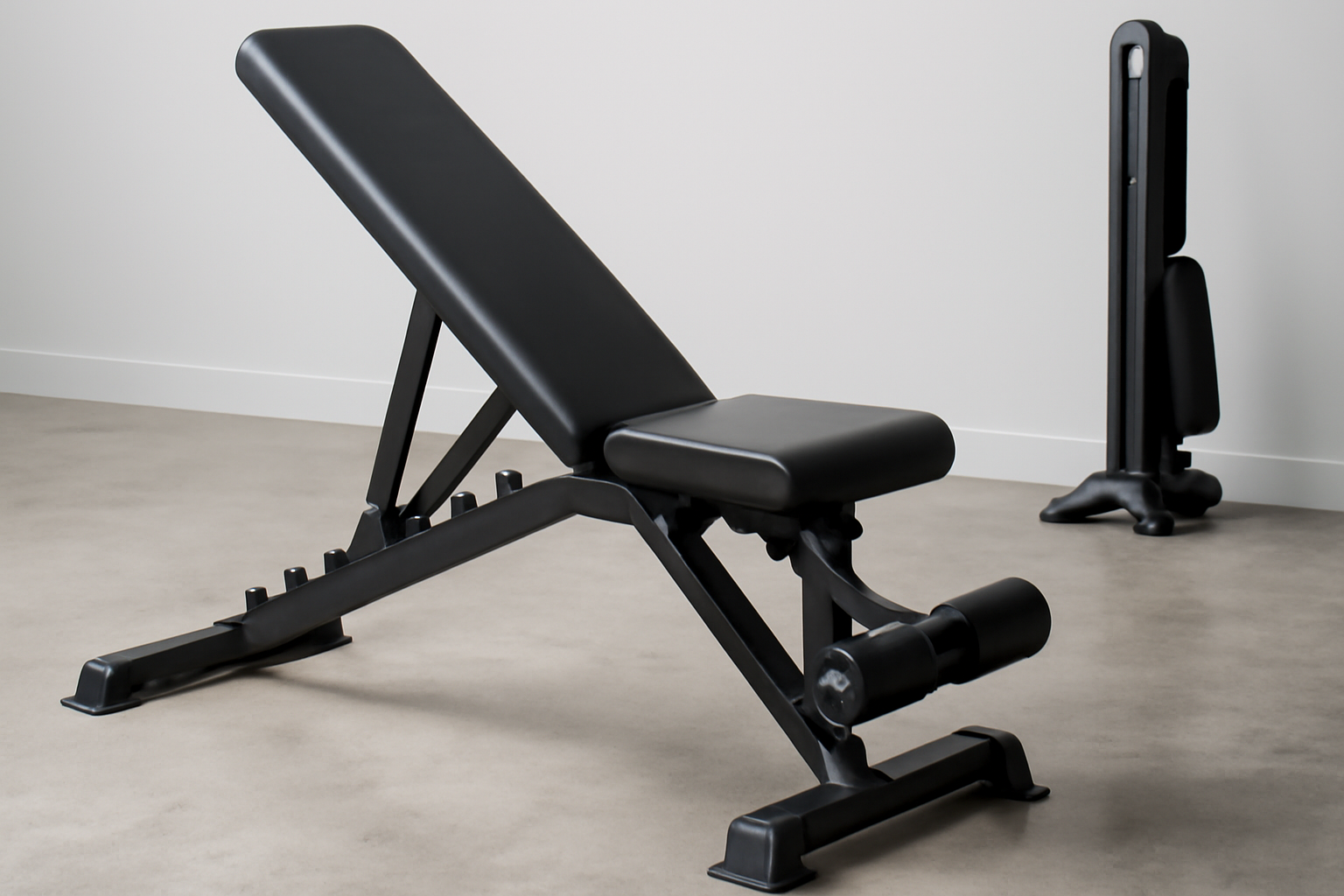 Folding weight bench