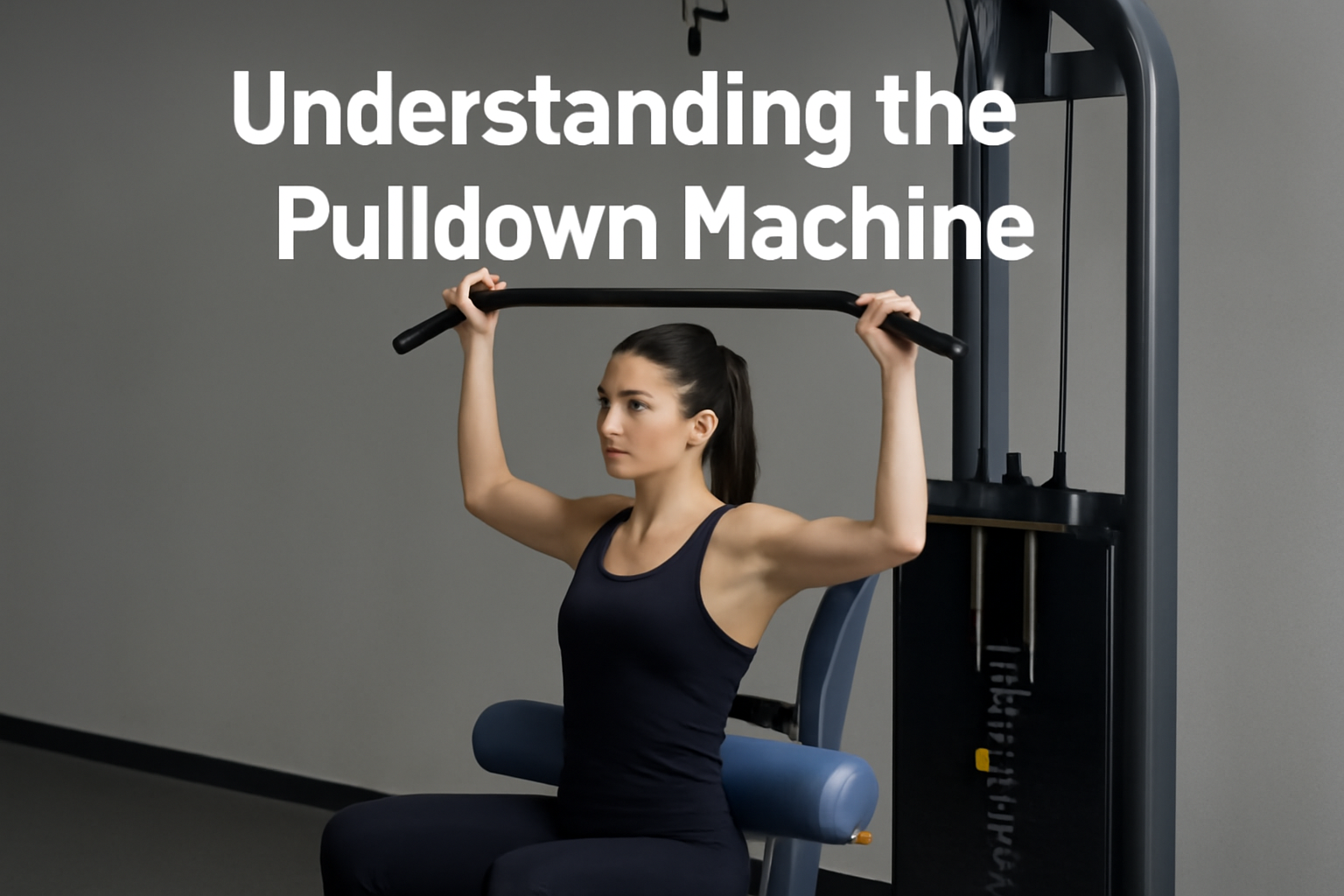 Pulldown machine exercises Pulldown machine exercises
