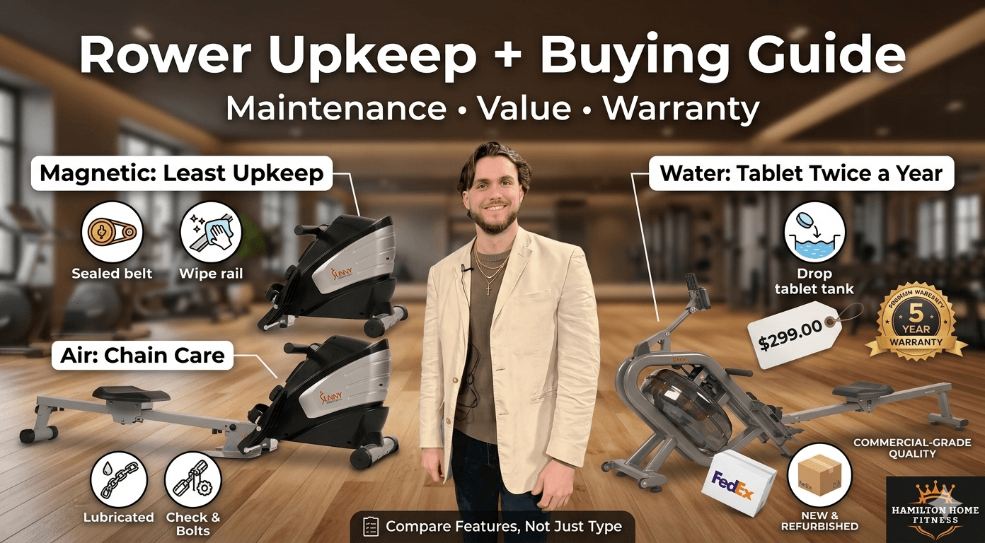 Rower Upkeep + Buying Guide