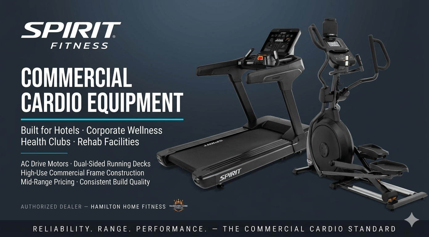 Choosing between Spirit Fitness, Hoist, and TAG Fitness for your commercial gym? Compare quality, warranty, pricing, and best-fit use cases. All three available at HHF.