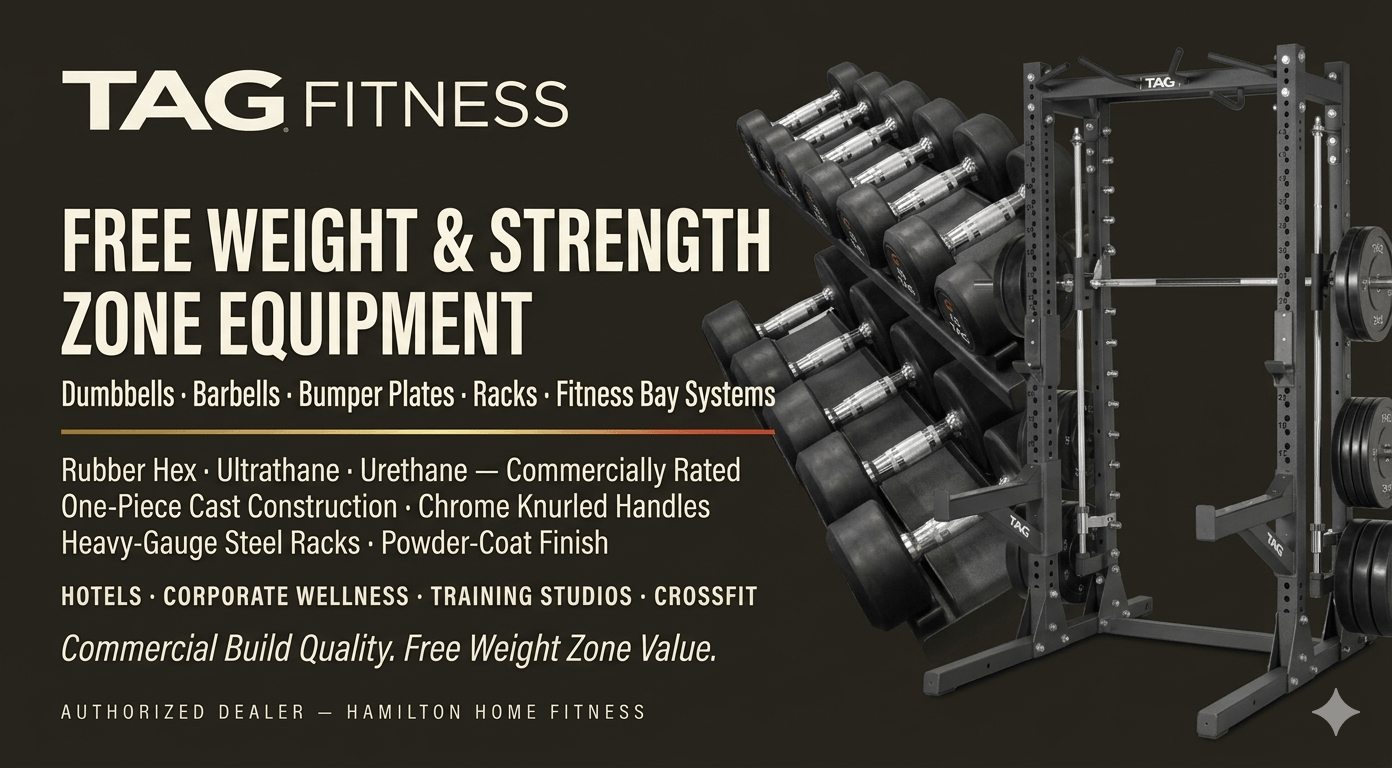 Choosing between Spirit Fitness, Hoist, and TAG Fitness for your commercial gym? Compare quality, warranty, pricing, and best-fit use cases. All three available at HHF.