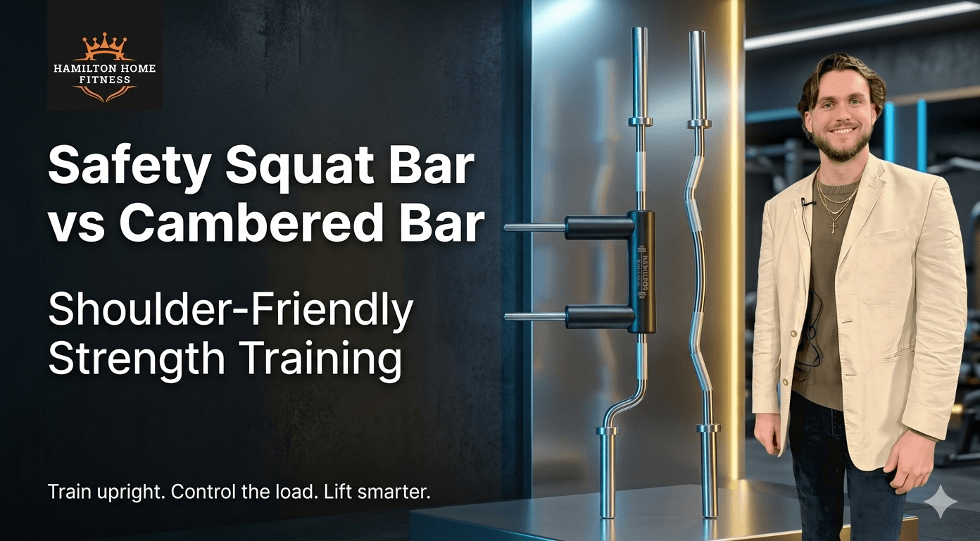 “Safety Squat Bar vs Cambered Bar”