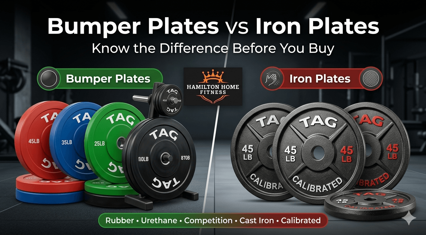Bumper Plates vs Iron Plates: Which Plate Type Is Right for Your Gym?