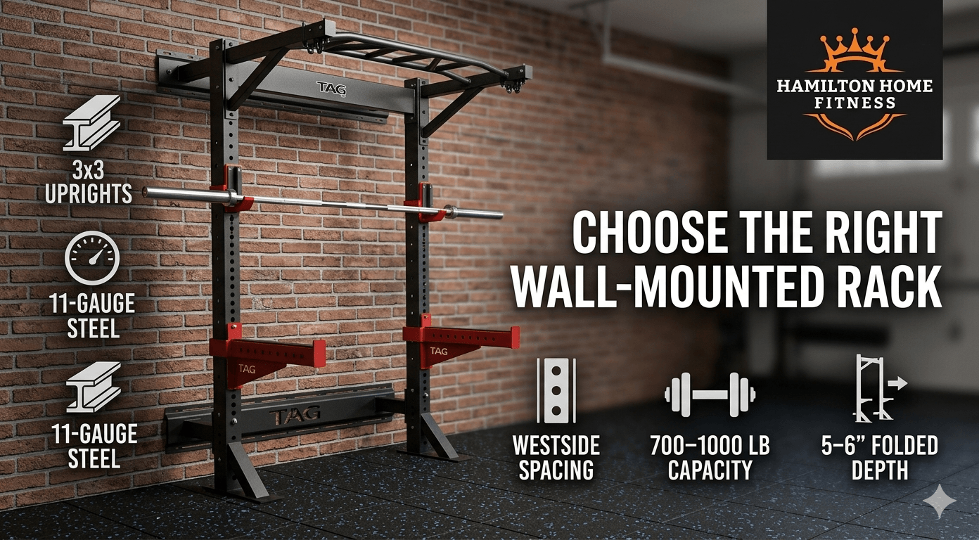 Wall mounted squat racks save floor space but need proper studs, anchors, and clearance. Learn how to choose and install one safely in a garage gym. Wall mounted squat racks save floor space but need proper studs, anchors, and clearance. Learn how to choose and install one safely in a garage gym.