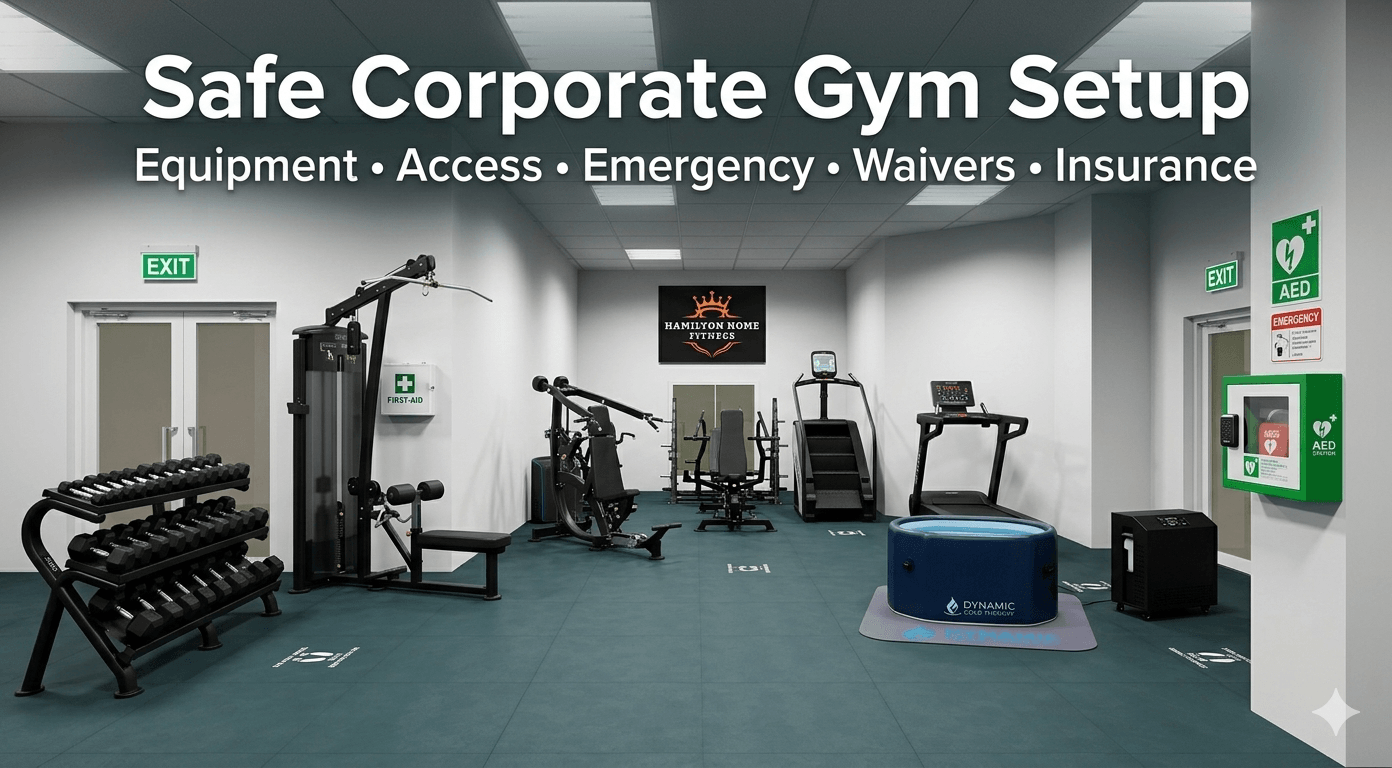 A practical equipment planning guide for corporate wellness gyms. Choose the right mix of cardio, strength, and recovery gear for employee use, safety, and ROI. A practical equipment planning guide for corporate wellness gyms. Choose the right mix of cardio, strength, and recovery gear for employee use, safety, and ROI.