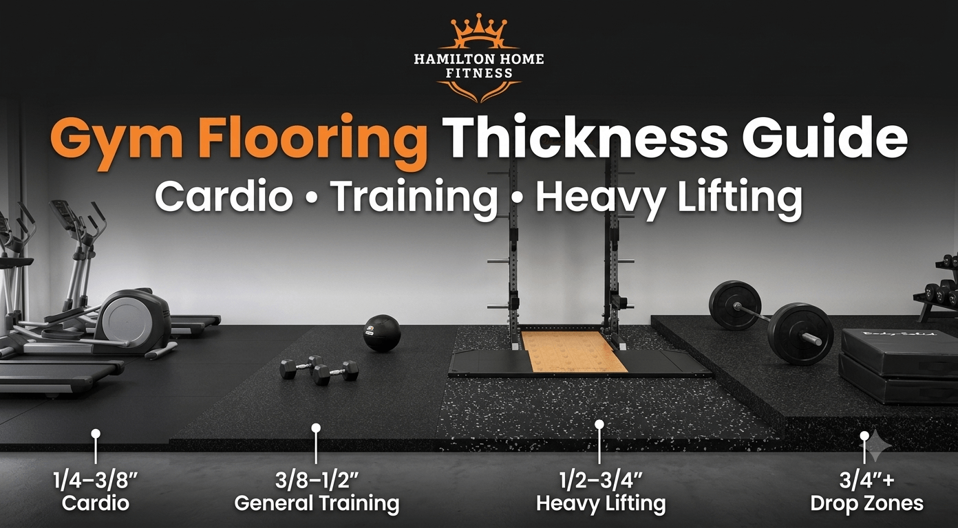 Rubber Gym Flooring Buying Guide: Tiles, Rolls, Mats Rubber Gym Flooring Buying Guide: Tiles, Rolls, Mats