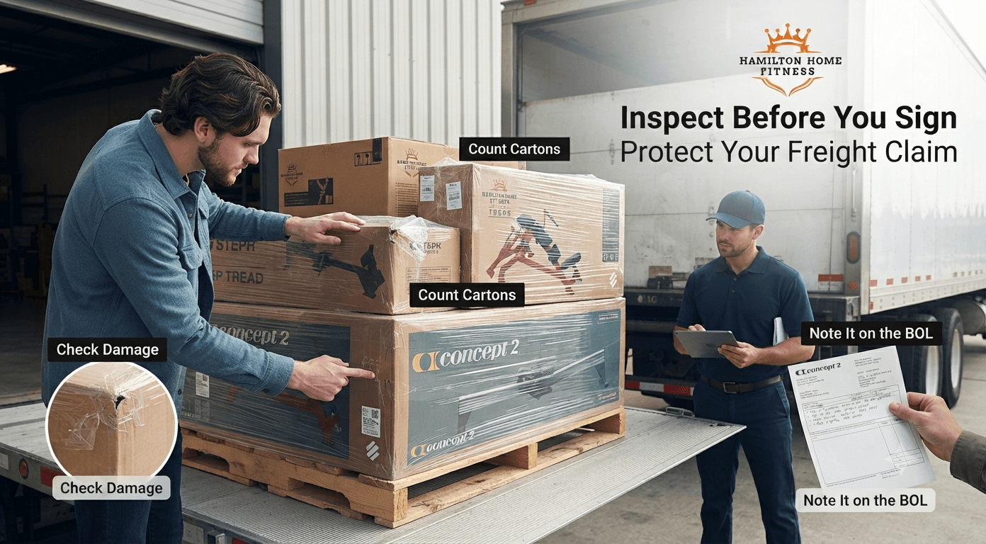 This gym equipment freight shipping guide covers LTL, liftgate, and white glove delivery, plus how to inspect your order and avoid damage. Learn how. This gym equipment freight shipping guide covers LTL, liftgate, and white glove delivery, plus how to inspect your order and avoid damage. Learn how.