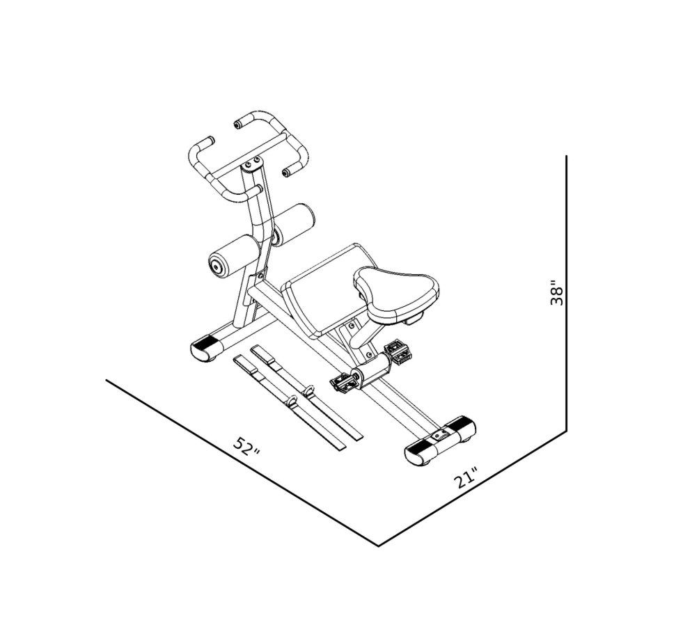 Shop the Back Stretch Bench for deeper stretches, premium support, and commercial-grade stability. Order today from Hamilton Home Fitness nationwide.