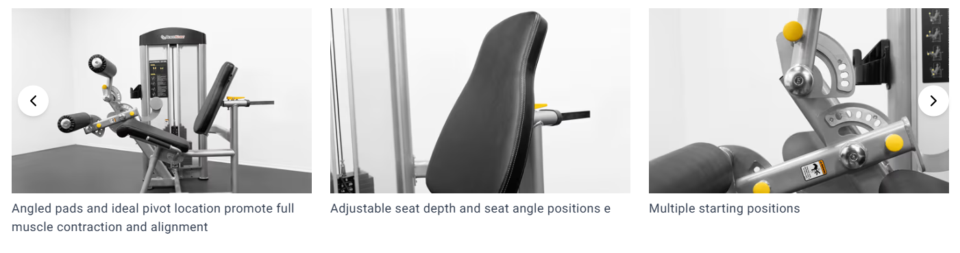 Buy the BodyKore GR639 leg extension curl machine for smooth quad and hamstring training, premium comfort, and commercial-grade power. Order now.