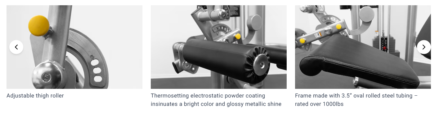 Buy the BodyKore GR639 leg extension curl machine for smooth quad and hamstring training, premium comfort, and commercial-grade power. Order now.