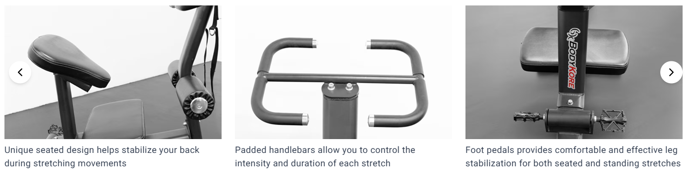Shop the Back Stretch Bench for deeper stretches, premium support, and commercial-grade stability. Order today from Hamilton Home Fitness nationwide.