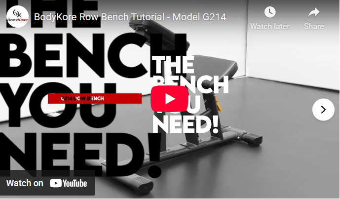 Buy the Seated Row Bench for commercial-grade stability, premium padding, and precise upper-body training. Shop now at Hamilton Home Fitness today.