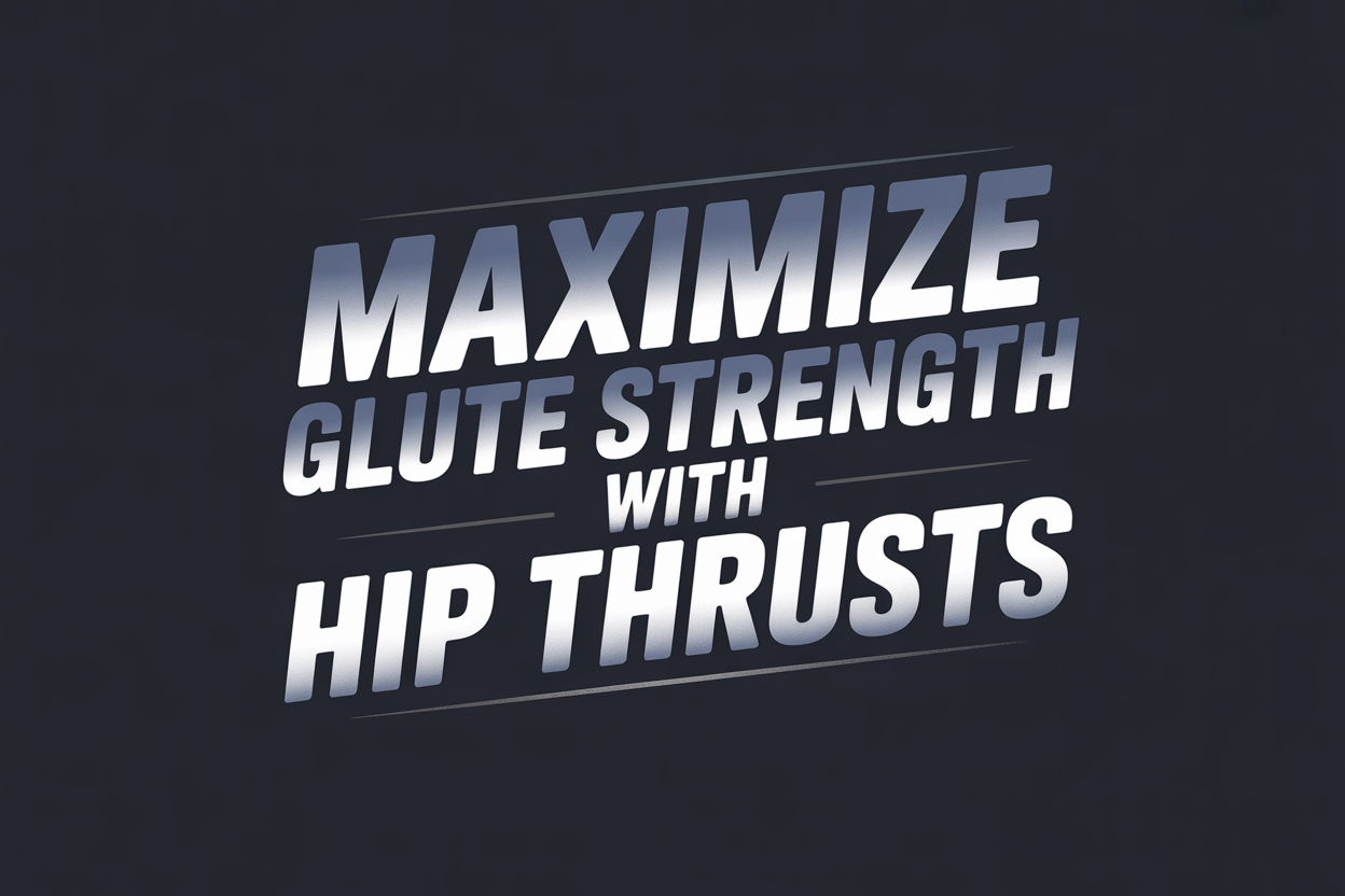 Unlock Your Glute Strength Using the Hip Thrust Machine Unlock Your Glute Strength Using the Hip Thrust Machine
