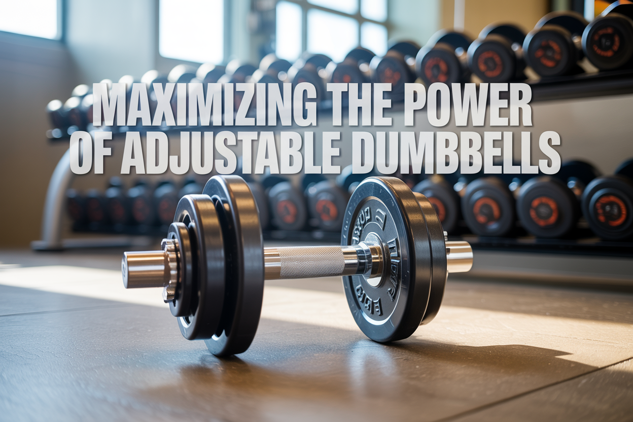 Discover how adjustable dumbbells can help you create a space-saving home gym with essential gear and smart workouts for lasting strength and health. Discover how adjustable dumbbells can help you create a space-saving home gym with essential gear and smart workouts for lasting strength and health.