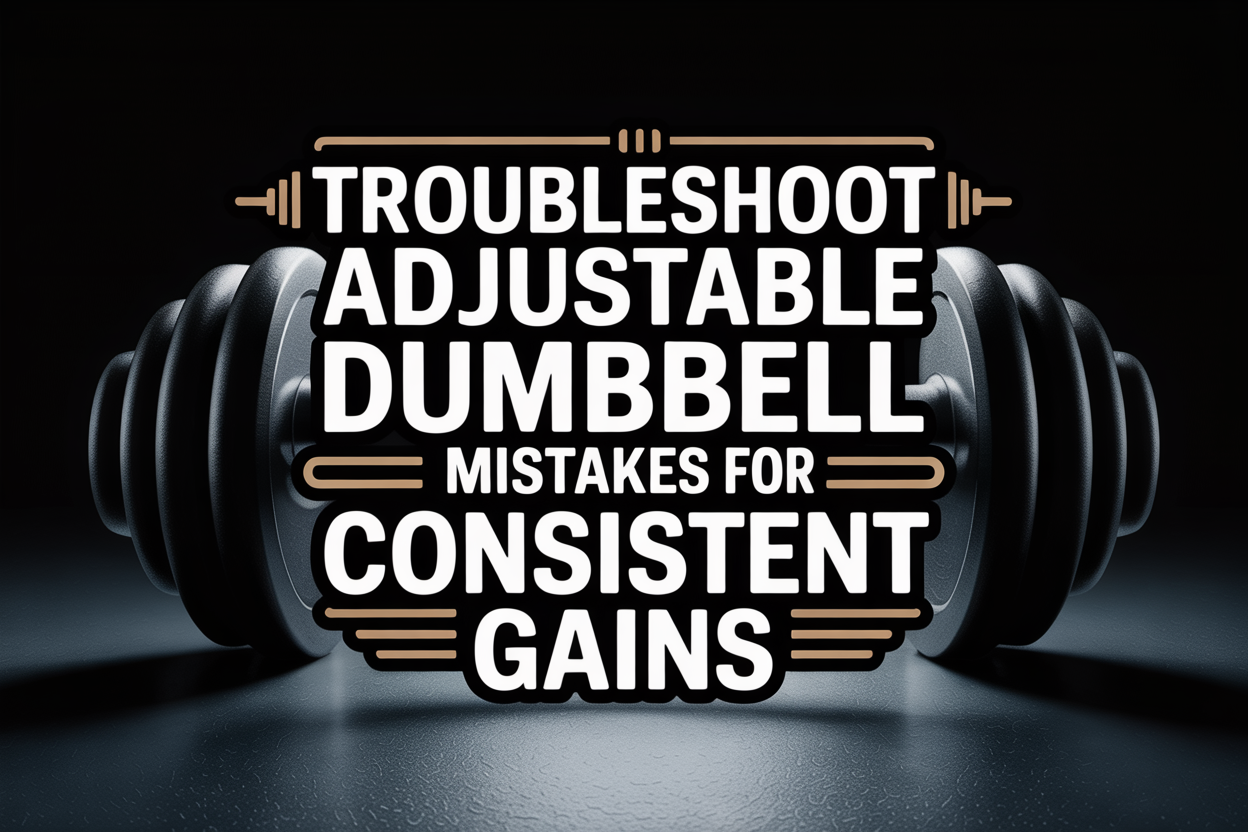 Stop making common adjustable dumbbell mistakes that limit progress. Use expert advice to train safe and see faster strength improvements. Stop making common adjustable dumbbell mistakes that limit progress. Use expert advice to train safe and see faster strength improvements.