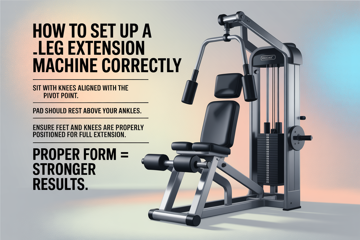 Discover how to use the leg extension machine with proper form to target quads, boost strength, and avoid common mistakes. Start training safely today. Discover how to use the leg extension machine with proper form to target quads, boost strength, and avoid common mistakes. Start training safely today.