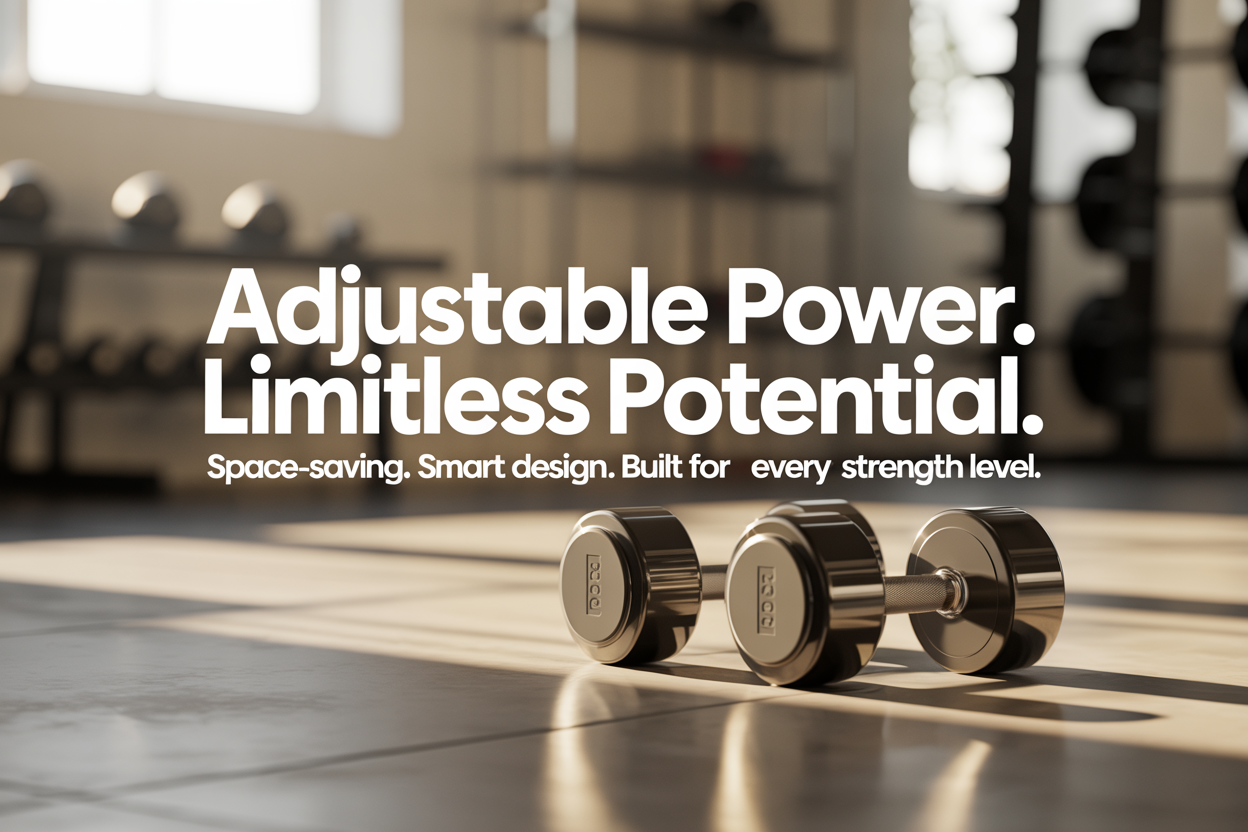 Learn how adjustable dumbbells work and why they are the best choice for flexible, safe, and space-saving strength training at home or the gym. Learn how adjustable dumbbells work and why they are the best choice for flexible, safe, and space-saving strength training at home or the gym.