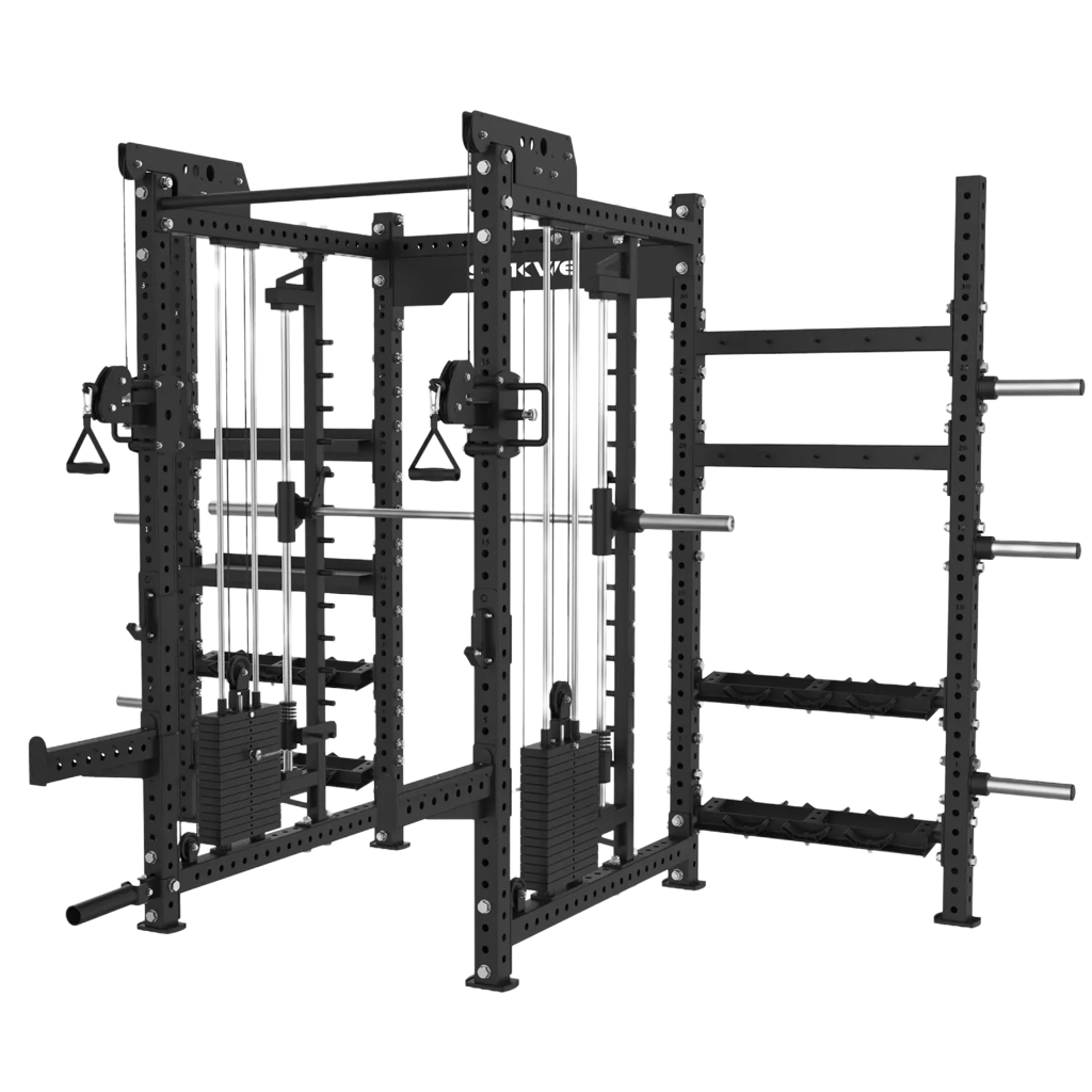 Learn room planning, delivery and installation for a Functional Trainer with Smith Machine. Hamilton Home Fitness provides fit reports and certified assembly.