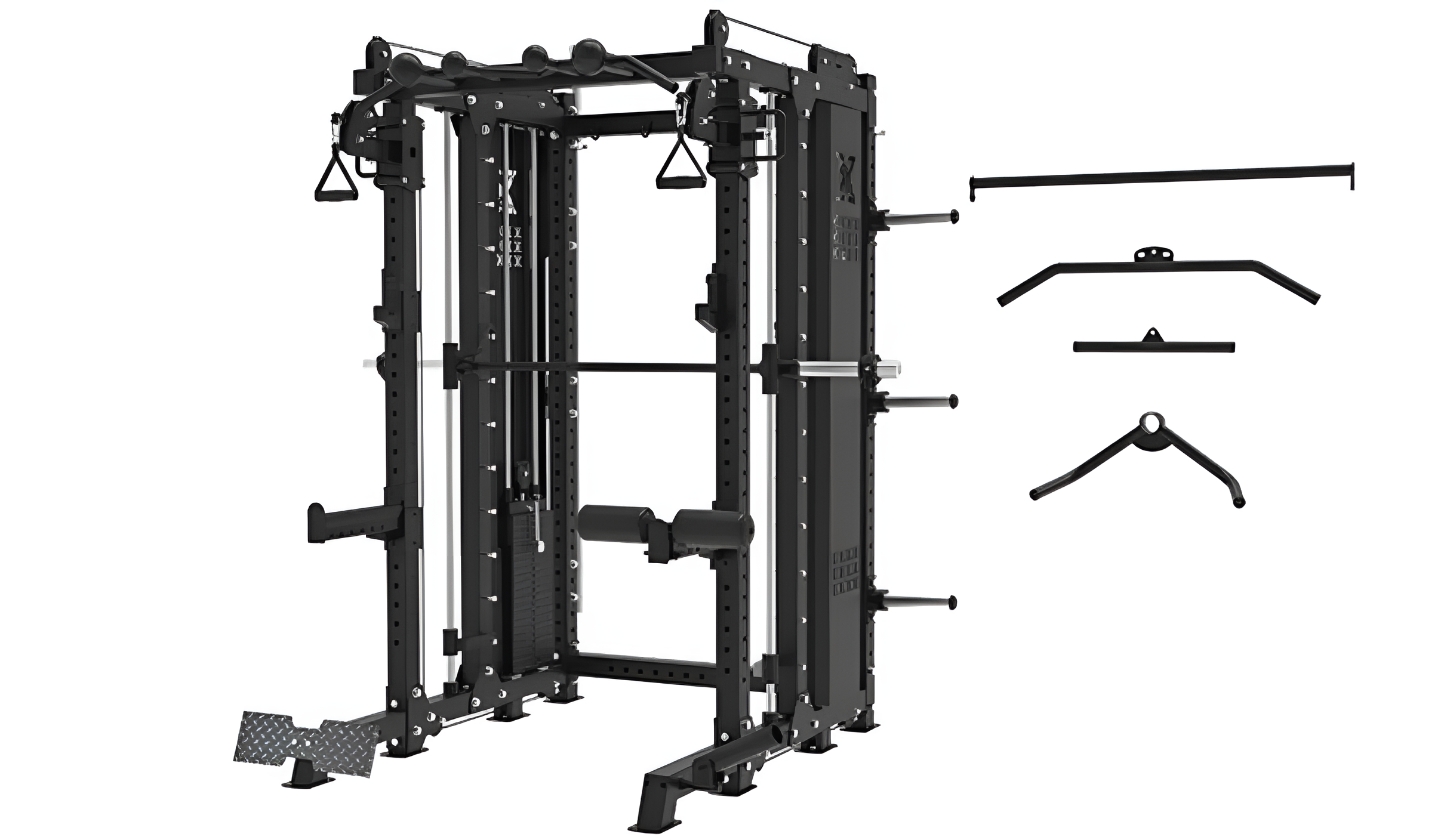 Get full-body plans for a Functional Trainer with Smith Machine. Top Smith and cable moves, programming for strength and size, plus safety and setup tips.