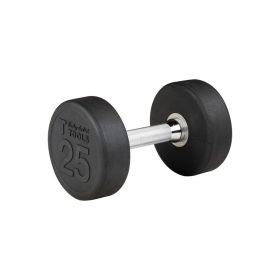 Body-Solid Tools SDP Round Rubber Dumbbells (weight: 25)