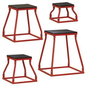 Body-Solid Tools BSTPB Steel Frame Plyo Boxes (size: Set of 4)