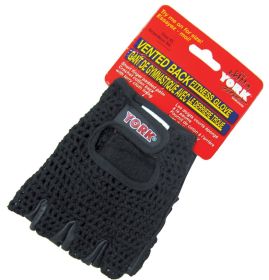 Vented Back Fitness Glove- Goat Skin (size: small)