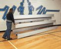 Bison All Aluminum Easy Store Indoor Bleachers