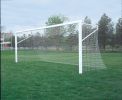 Bison ShootOut 4" Square Aluminum Permanent/Semi Permanent Soccer Goals
