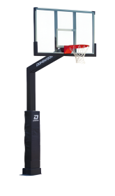 Dominator 72 Inch Basketball Hoop (Color: Black)