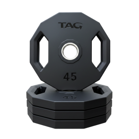 Tag Fitness 12-Sided Urethane Plate (weight: 255 LB SET)