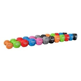 Tag Fitness Vinyl Coated Beauty Bell Dumbbells (weight: 1)