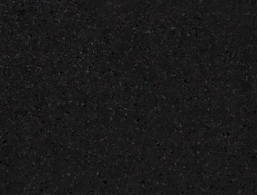 Vortex Rubber Rolls Gym Flooring Black w Specks VS 8mm 4x15ft (Color: Black)