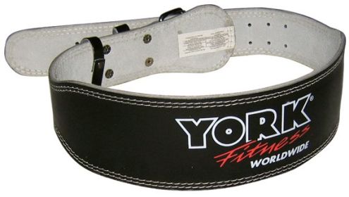 4" YORK Padded Weightlifting Belt (size: small)